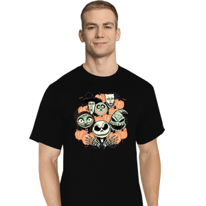 Daily_Deal_Shirts T-Shirts, Tall / Large / Black The Pumpkin Crew