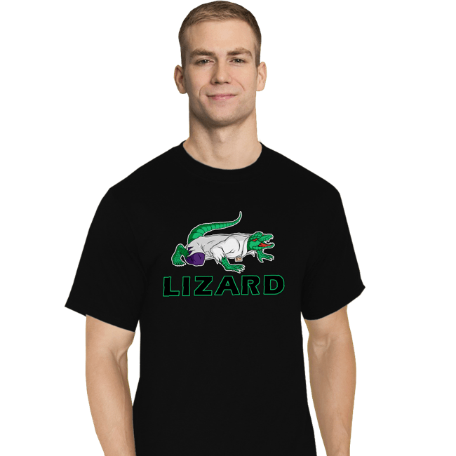 Shirts T-Shirts, Tall / Large / Black Lizard