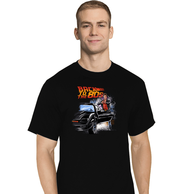 Daily_Deal_Shirts T-Shirts, Tall / Large / Black Back To The 80s