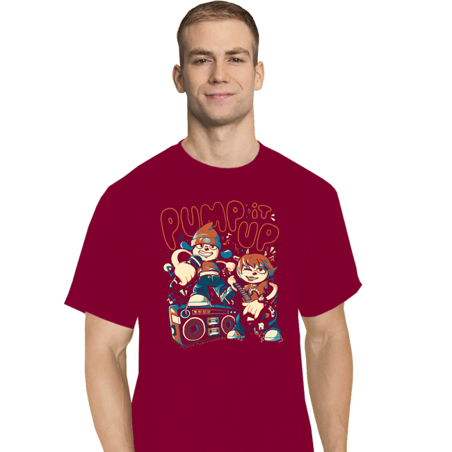 Secret_Shirts T-Shirts, Tall / Large / Red Pump It Up