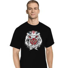 Load image into Gallery viewer, Shirts T-Shirts, Tall / Large / Black Forest Spirit Protector
