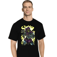 Load image into Gallery viewer, Daily_Deal_Shirts T-Shirts, Tall / Large / Black Skull King of Eternia
