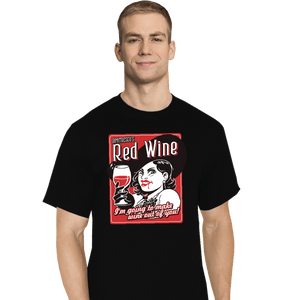 Shirts T-Shirts, Tall / Large / Black Dimitrescu Wine