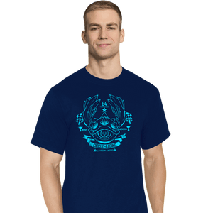 Shirts T-Shirts, Tall / Large / Navy Mushroo Kingdom Racing