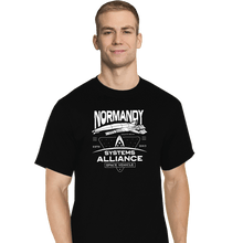 Load image into Gallery viewer, Daily_Deal_Shirts T-Shirts, Tall / Large / Black SSV Normandy
