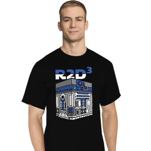 Daily_Deal_Shirts T-Shirts, Tall / Large / Black R2DCubed