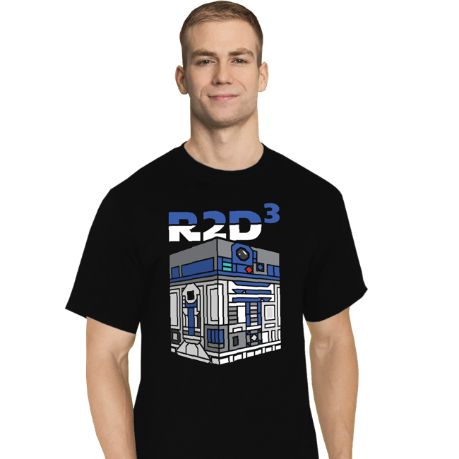 Daily_Deal_Shirts T-Shirts, Tall / Large / Black R2DCubed