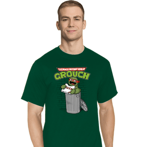 Shirts T-Shirts, Tall / Large / Charcoal Teenage Mutant Ninja Grouch