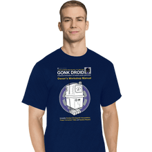 Load image into Gallery viewer, Daily_Deal_Shirts T-Shirts, Tall / Large / Navy Gonk Manual
