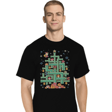 Load image into Gallery viewer, Shirts T-Shirts, Tall / Large / Black It&#39;s a Tree Mario
