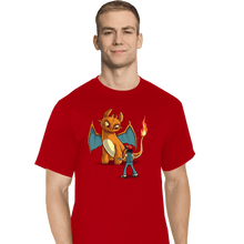 Load image into Gallery viewer, Shirts T-Shirts, Tall / Large / Red How To Train Your Monster
