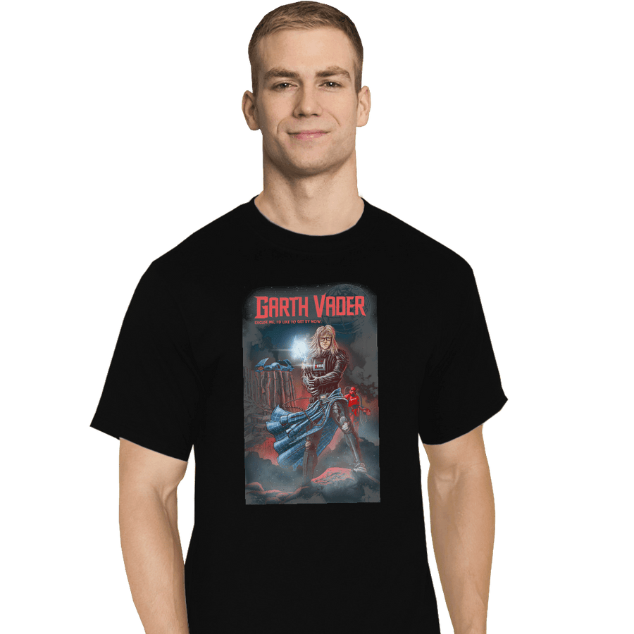 Secret_Shirts T-Shirts, Tall / Large / Black Garth Vader Secret Sale