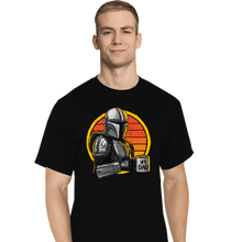 Load image into Gallery viewer, Secret_Shirts T-Shirts, Tall / Large / Black Best Mando Dad
