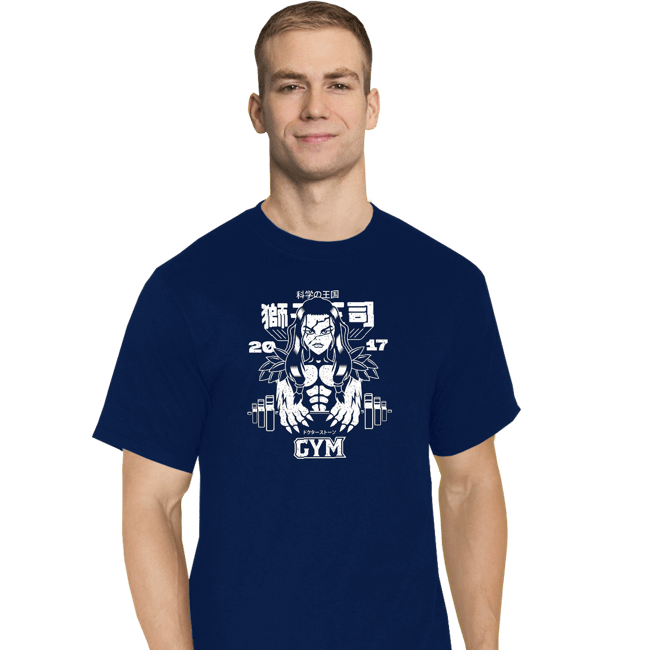 Shirts T-Shirts, Tall / Large / Navy Tsukasa Stone Fitness