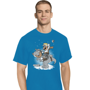 Secret_Shirts T-Shirts, Tall / Large / Royal Mushroom Kingdom Strikes Back