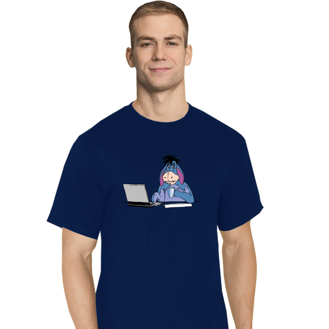 Shirts T-Shirts, Tall / Large / Navy Hide The Pain