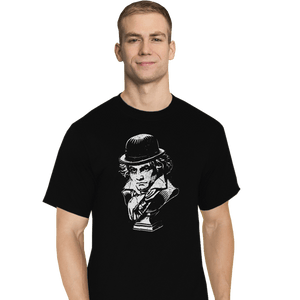 Shirts T-Shirts, Tall / Large / Black Ludwig Van - A Clockwork Orange