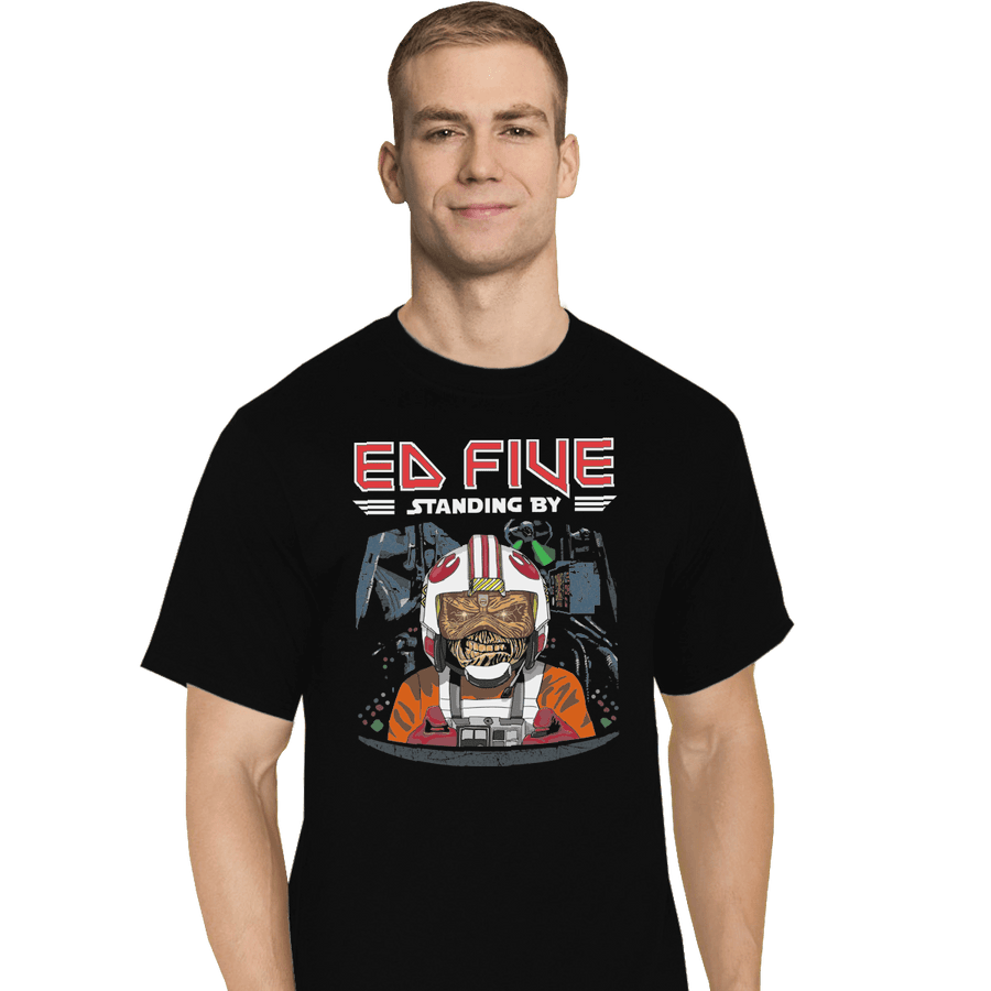 Shirts T-Shirts, Tall / Large / Black Ed Five Standing By