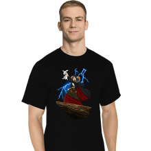 Load image into Gallery viewer, Daily_Deal_Shirts T-Shirts, Tall / Large / Black The Rabbit King
