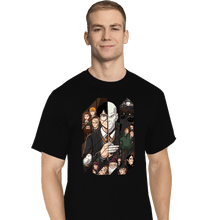 Load image into Gallery viewer, Shirts T-Shirts, Tall / Large / Black Potter Tiles
