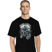 Load image into Gallery viewer, Shirts T-Shirts, Tall / Large / Black Born To Be Wild Deal
