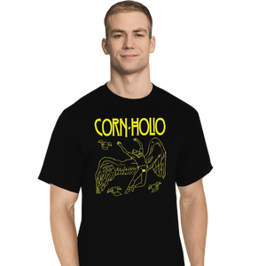 Shirts T-Shirts, Tall / Large / Black Corn Holio