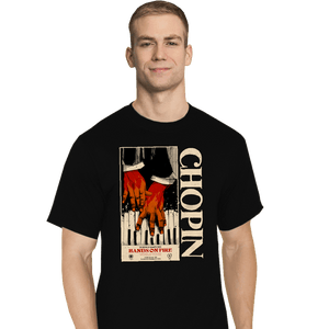 Shirts T-Shirts, Tall / Large / Black Chopin World Tour