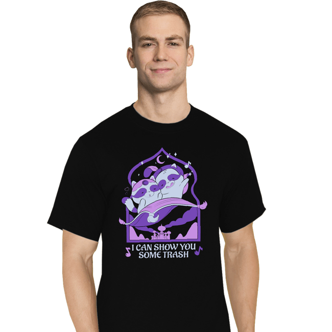 Daily_Deal_Shirts T-Shirts, Tall / Large / Black A Whole New Dump