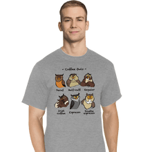 Load image into Gallery viewer, Secret_Shirts T-Shirts, Tall / Large / Sports Grey Coffee Owls!
