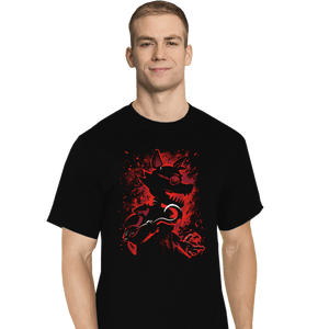 Daily_Deal_Shirts T-Shirts, Tall / Large / Black The Animatronic Fox