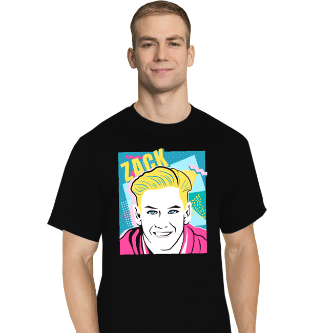 Shirts T-Shirts, Tall / Large / Black 80s Zack