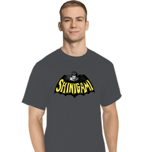 Load image into Gallery viewer, Shirts T-Shirts, Tall / Large / Charcoal Bat Shinigami
