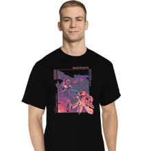 Load image into Gallery viewer, Shirts T-Shirts, Tall / Large / Black Burning The Night
