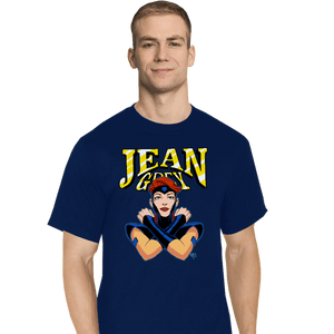 Daily_Deal_Shirts T-Shirts, Tall / Large / Navy Jean Grey 97