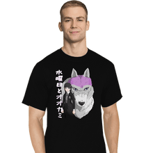Load image into Gallery viewer, Daily_Deal_Shirts T-Shirts, Tall / Large / Black Wednesday Mononoke
