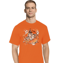 Load image into Gallery viewer, Shirts T-Shirts, Tall / Large / Red Trick Or Treat Witch
