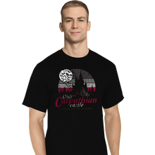 Load image into Gallery viewer, Daily_Deal_Shirts T-Shirts, Tall / Large / Black Visit Carpathian Castle
