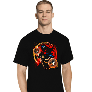 Daily_Deal_Shirts T-Shirts, Tall / Large / Black Sorcerer Supreme of Madness