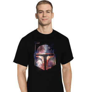 Daily_Deal_Shirts T-Shirts, Tall / Large / Black Galactic Boba Fett