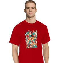 Load image into Gallery viewer, Shirts T-Shirts, Tall / Large / Red Mouse House Heroes &#39;19
