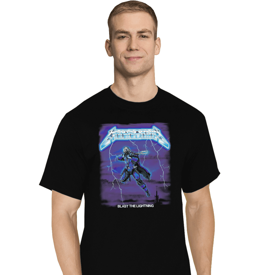 Shirts T-Shirts, Tall / Large / Black Blast The Lightning