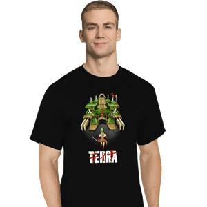 Daily_Deal_Shirts T-Shirts, Tall / Large / Black Terra