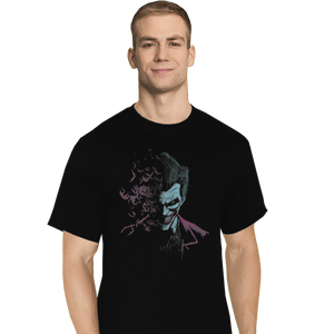 Shirts T-Shirts, Tall / Large / Black The Arkham Joker