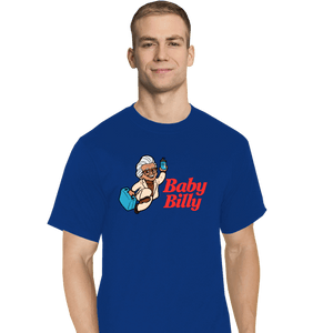 Daily_Deal_Shirts T-Shirts, Tall / Large / Royal Blue Big Baby Billy