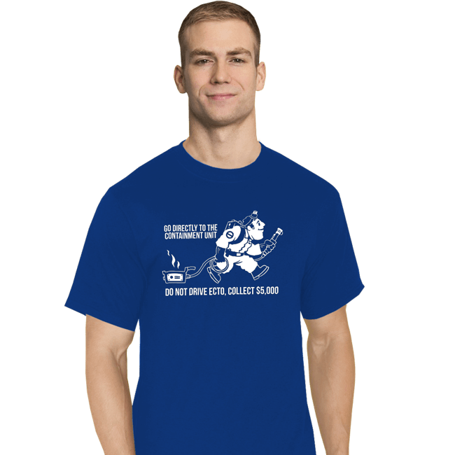 Secret_Shirts T-Shirts, Tall / Large / Royal Blue Go Directly To Ecto!