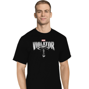 Shirts T-Shirts, Tall / Large / Black Demon Punisher