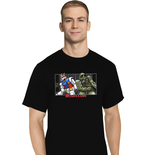 Shirts T-Shirts, Tall / Large / Black Gundamn