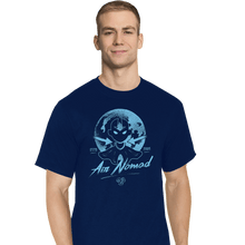 Load image into Gallery viewer, Shirts T-Shirts, Tall / Large / Navy Moonlight Air Nomad
