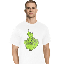 Load image into Gallery viewer, Shirts T-Shirts, Tall / Large / White FU Grinch
