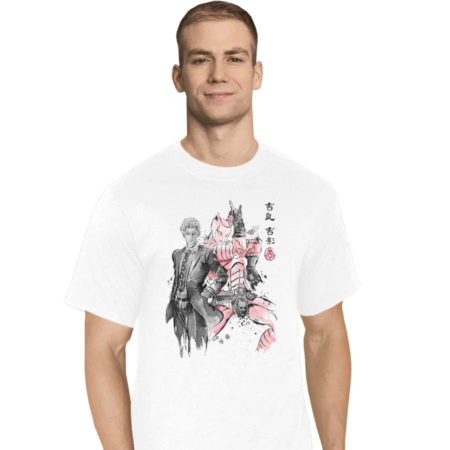 Shirts T-Shirts, Tall / Large / White Killer Queen Sumi-e